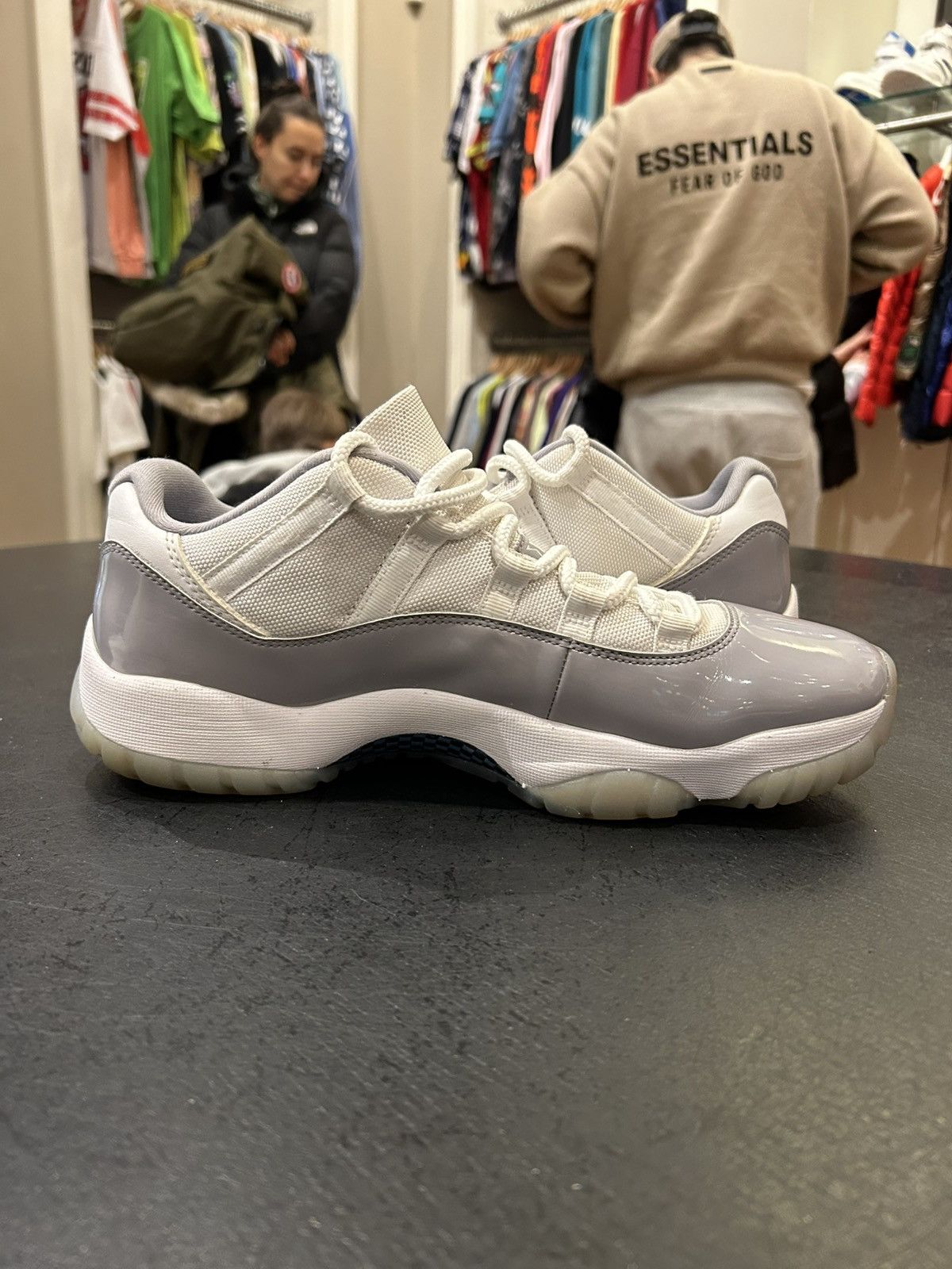 Jordan Brand Jordan 11 Retro Low ‘Cement Grey’ Size US 10 / EU 43 - 4 Thumbnail