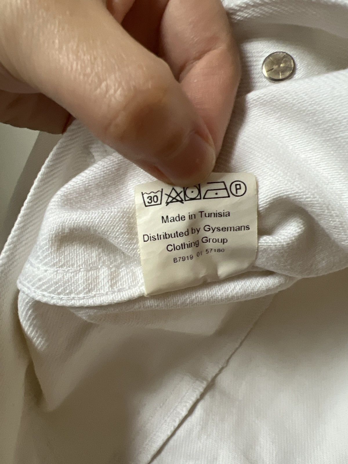 Namacheko White denim jacket Size US S / EU 44-46 / 1 - 6 Thumbnail