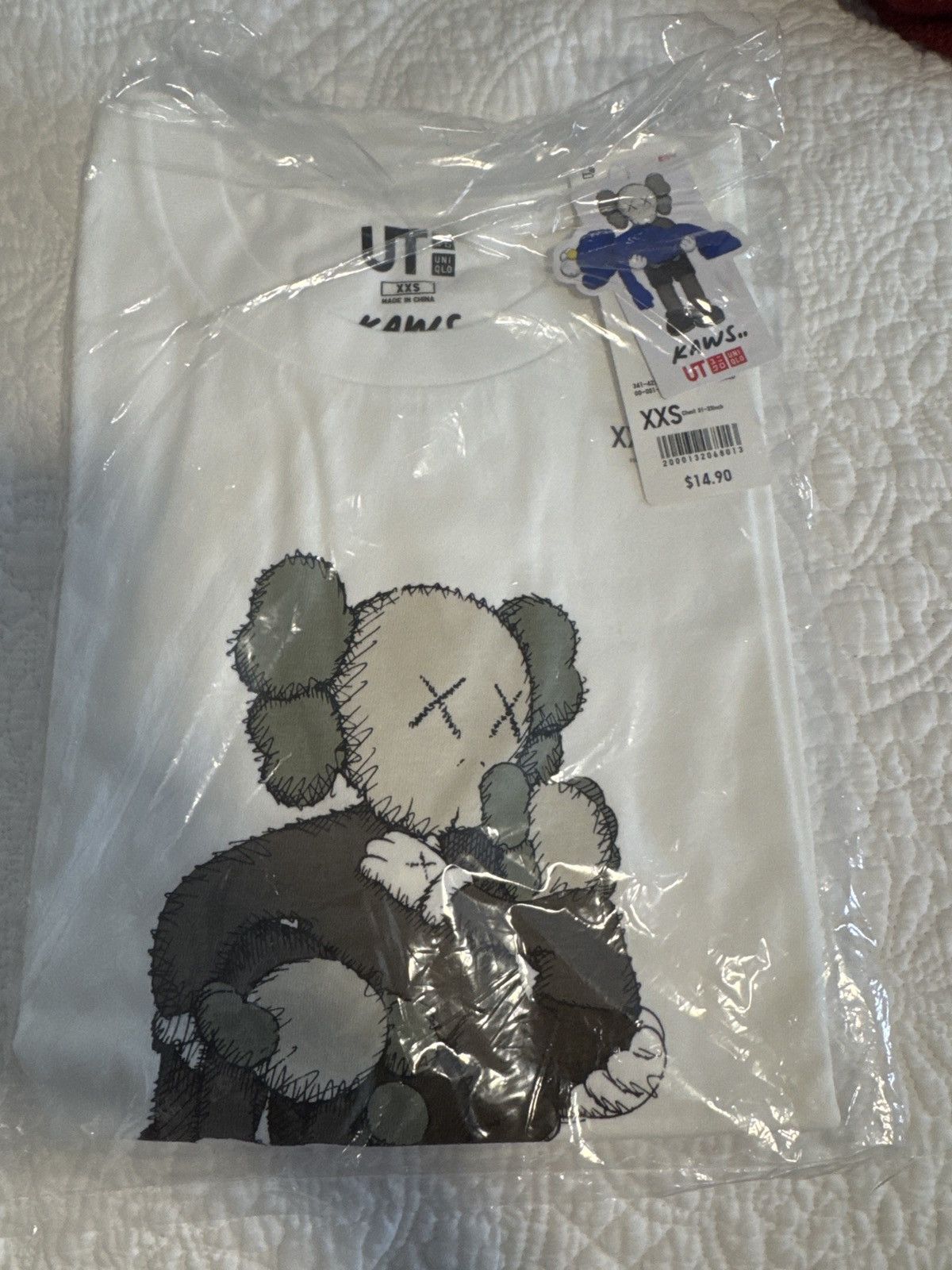 Kaws × Uniqlo Uniqlo x Kaws “companion” tee - white - XXS Size US XXS / EU 40 - 2 Thumbnail