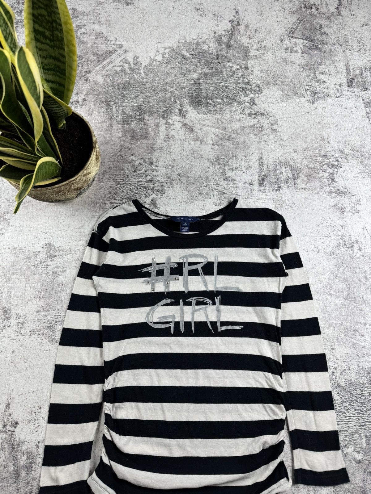 Ralph Lauren Polo Ralph Lauren Striped Longsleeve Pullover Sweatshirt Size S / US 4 / IT 40 - 5 Thumbnail
