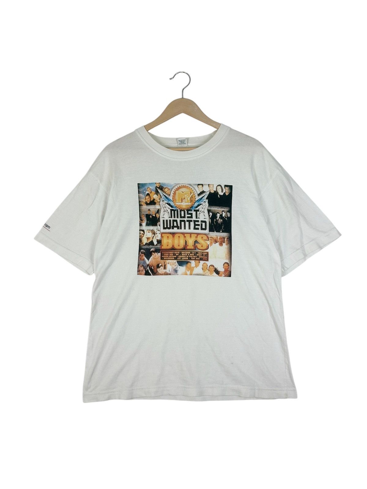 Band Tees × Vintage Vintage 90s MTV Most Wanted Boys Compilation Album/ Boy Band Size US L / EU 52-54 / 3 - 1 Thumbnail