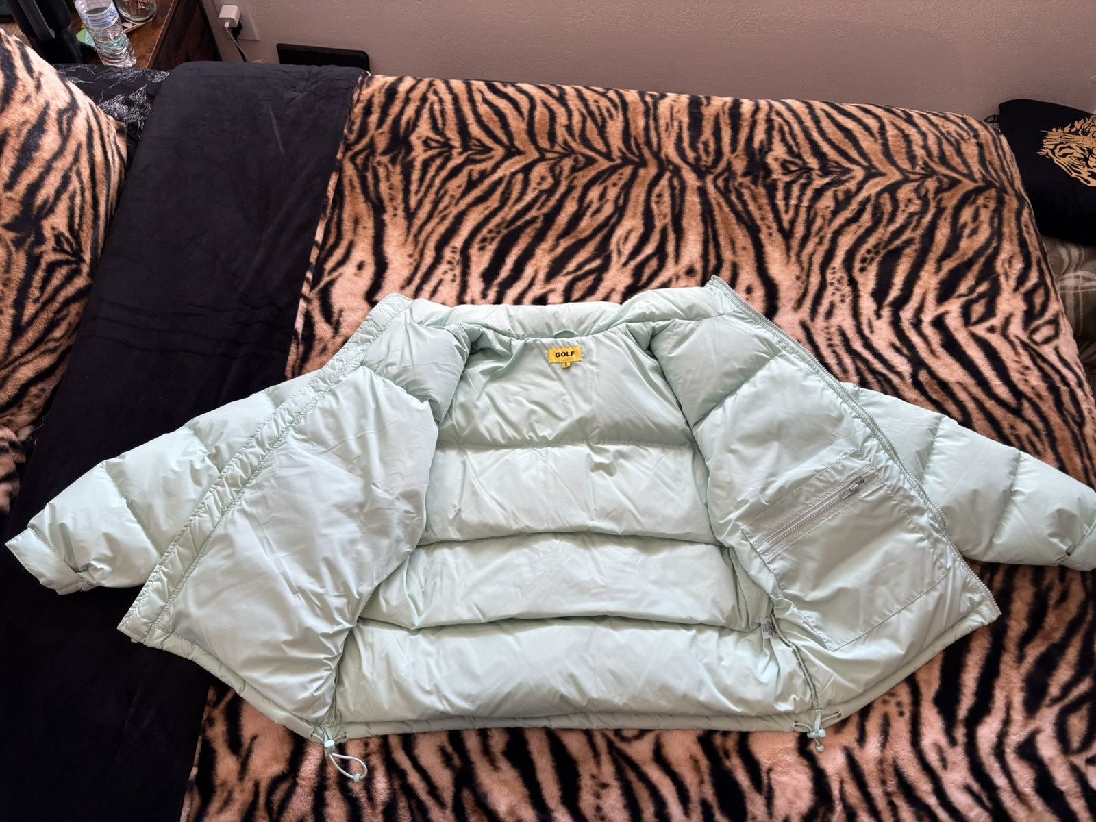 Golf Wang Golf Wang Puffer Jacket in Mint Green Size US S / EU 44-46 / 1 - 2 Thumbnail