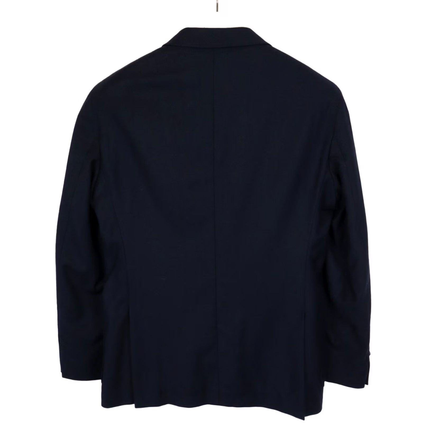 Hugo Boss HUGO BOSS Blazer Mens US 42 Wool Formal Single-Breasted Double-Vented Navy Raye4 Size 42R - 2 Thumbnail