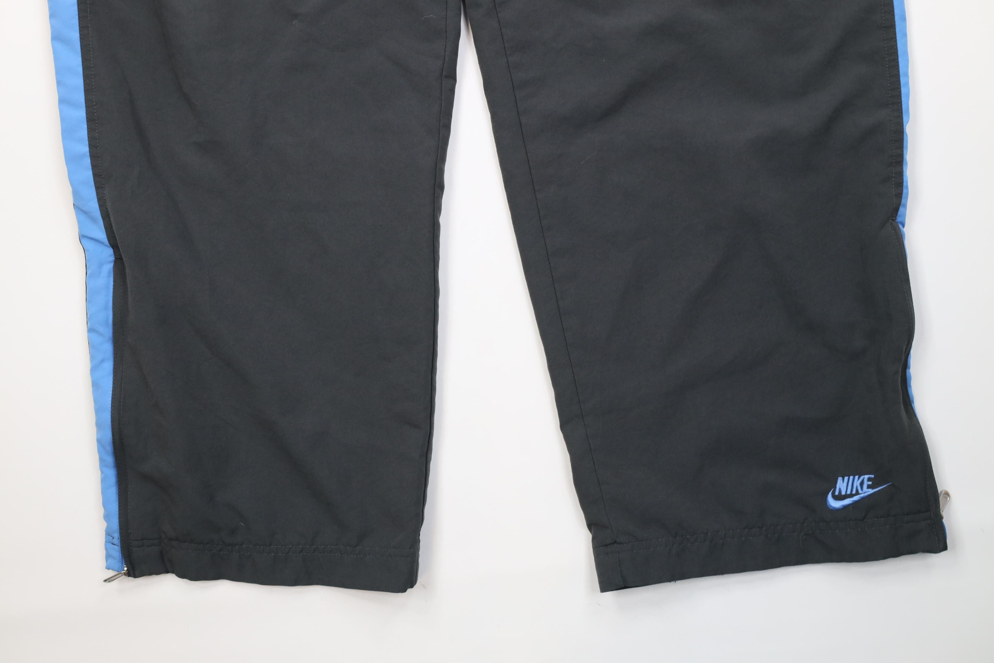 Nike Vintage Y2K Nike Mini Swoosh Lined Wide Leg Sweatpants Pants Size US 38 / EU 54 - 4 Thumbnail