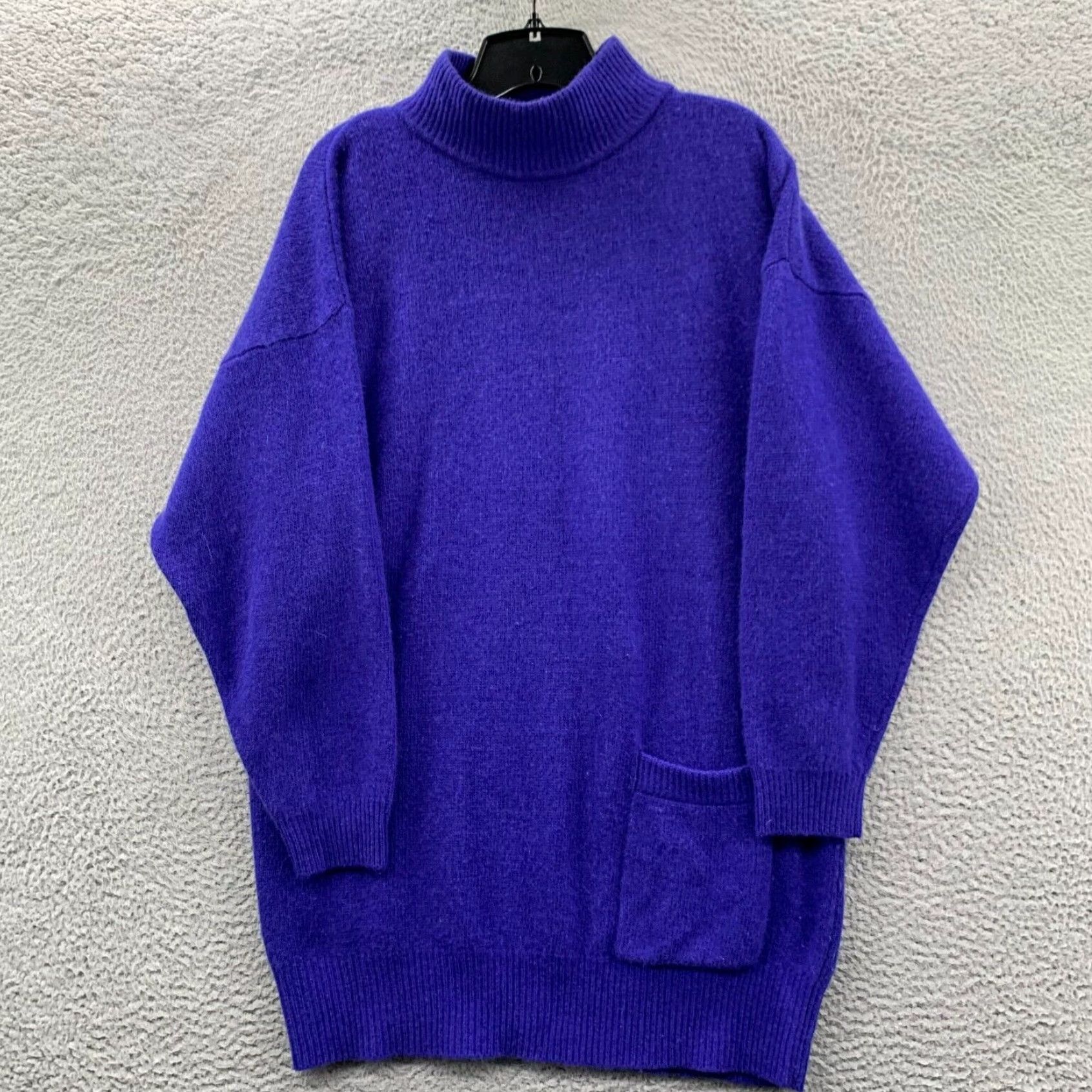 Purple Sweater Vintage Angora orders Lambswool