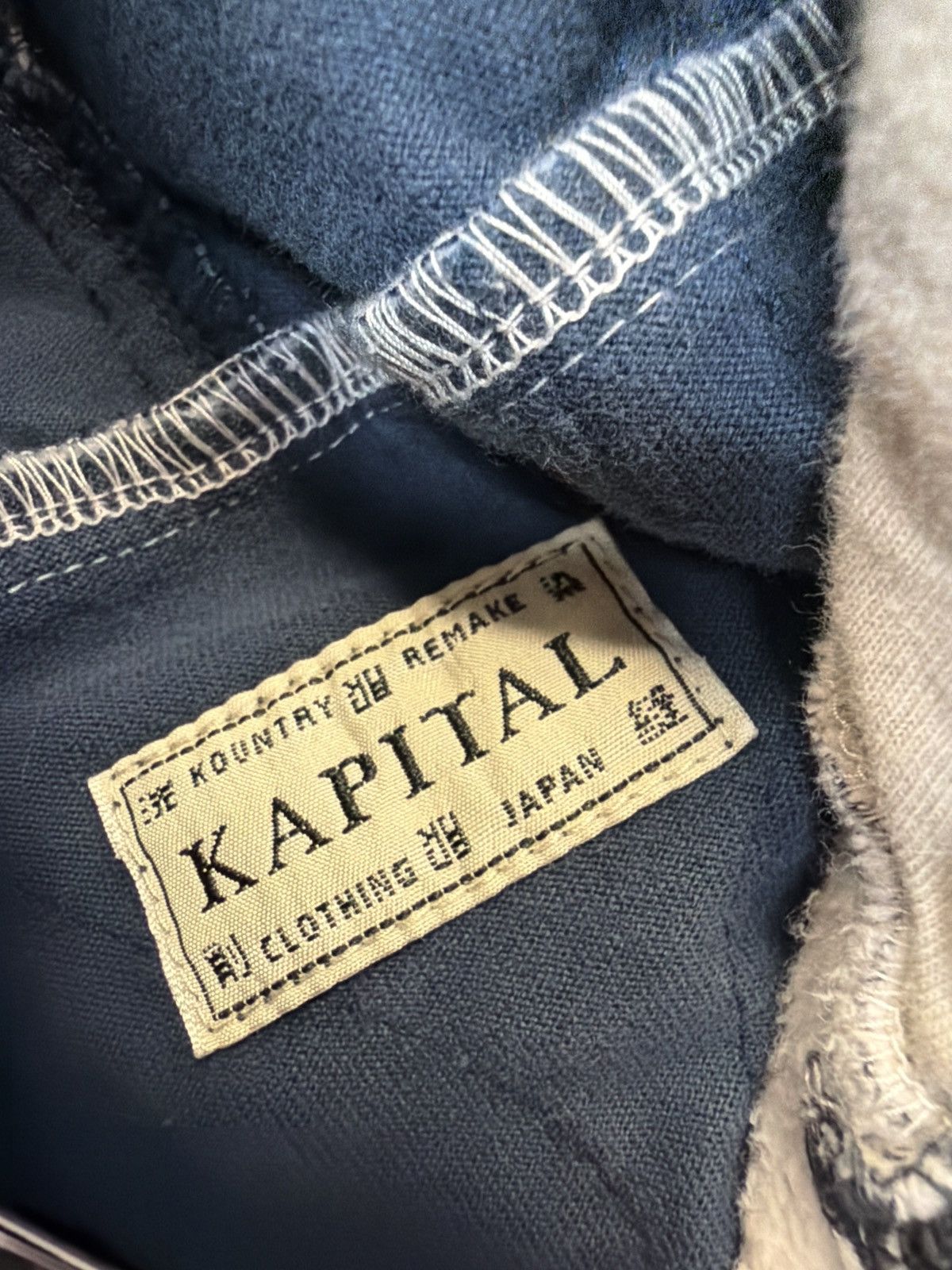 Kapital Kapital Bandana Navy Zip Up Jacket Size 2 Size US M / EU 48-50 / 2 - 5 Thumbnail