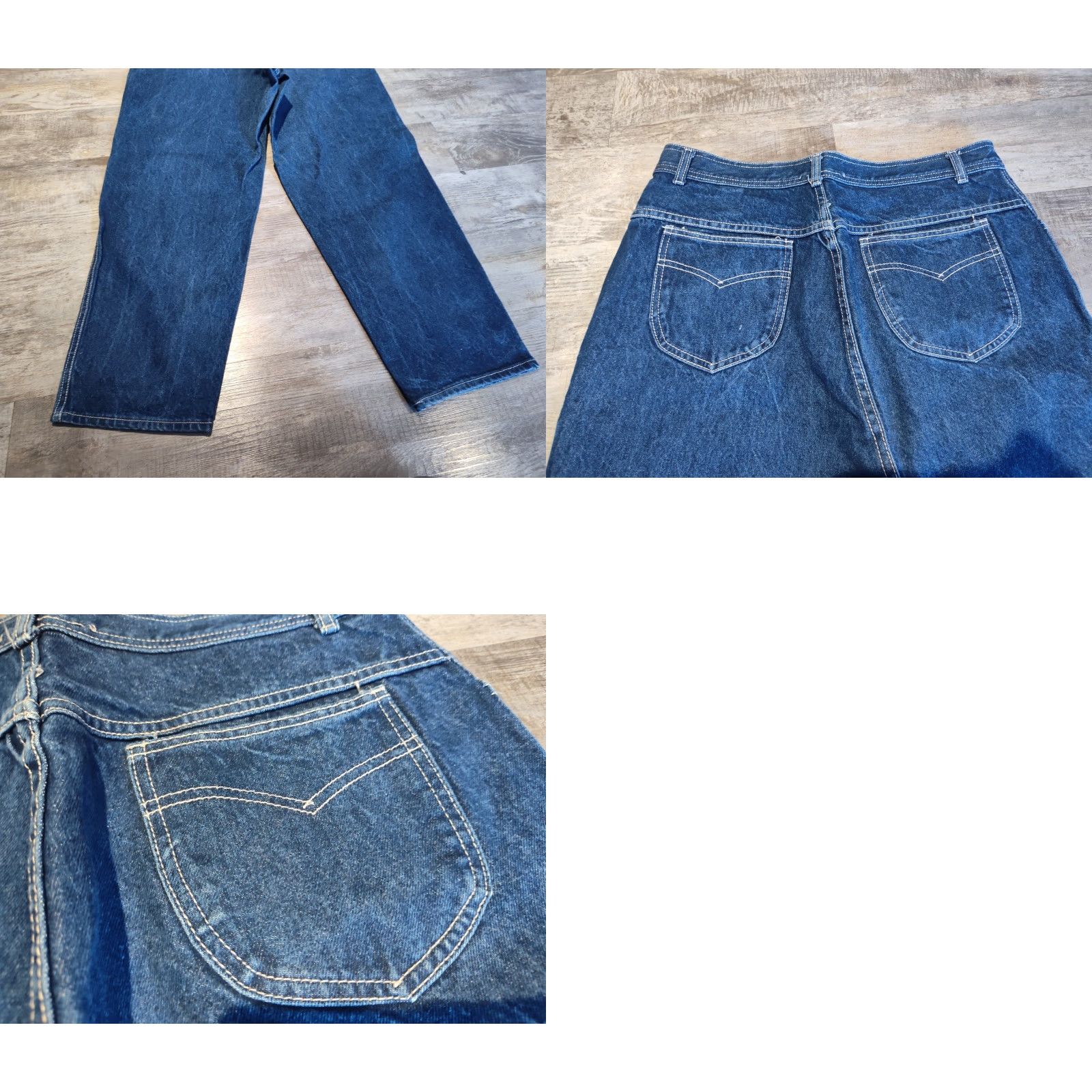 Vintage VINTAGE JM Jeanswear Jeans Mens Relaxed Fit 36x30 Blue Cotton Jeanswear 90s Mens Jeans Size US 36 / EU 52 - 10 Thumbnail