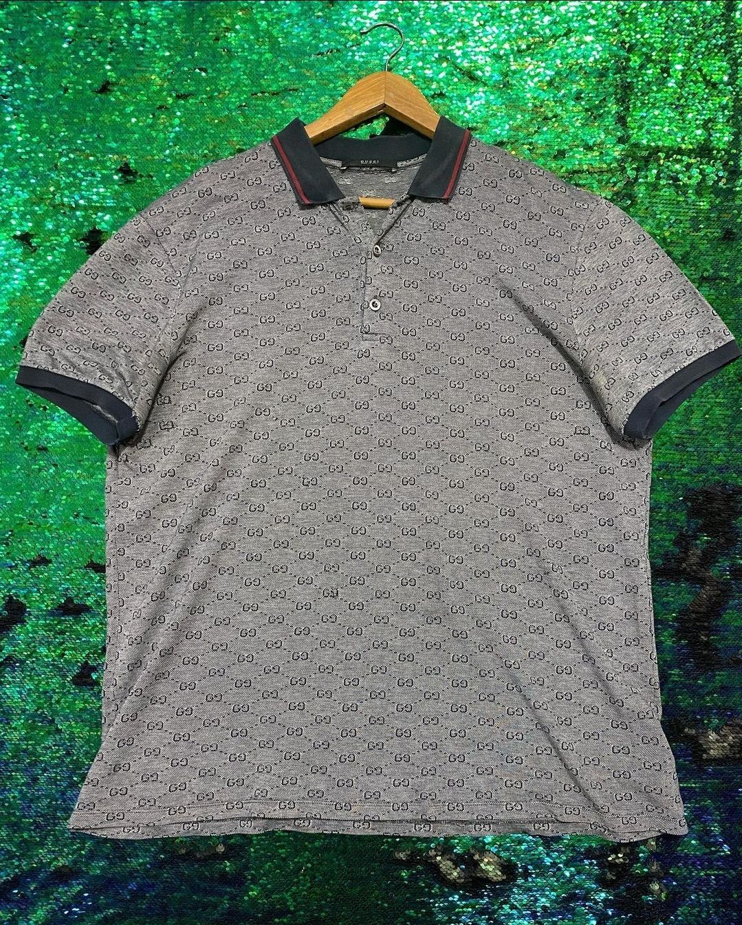 Gucci × Vintage Gucci tee Chieff Keef GG monogram allover Size US XL / EU 56 / 4 - 2 Thumbnail