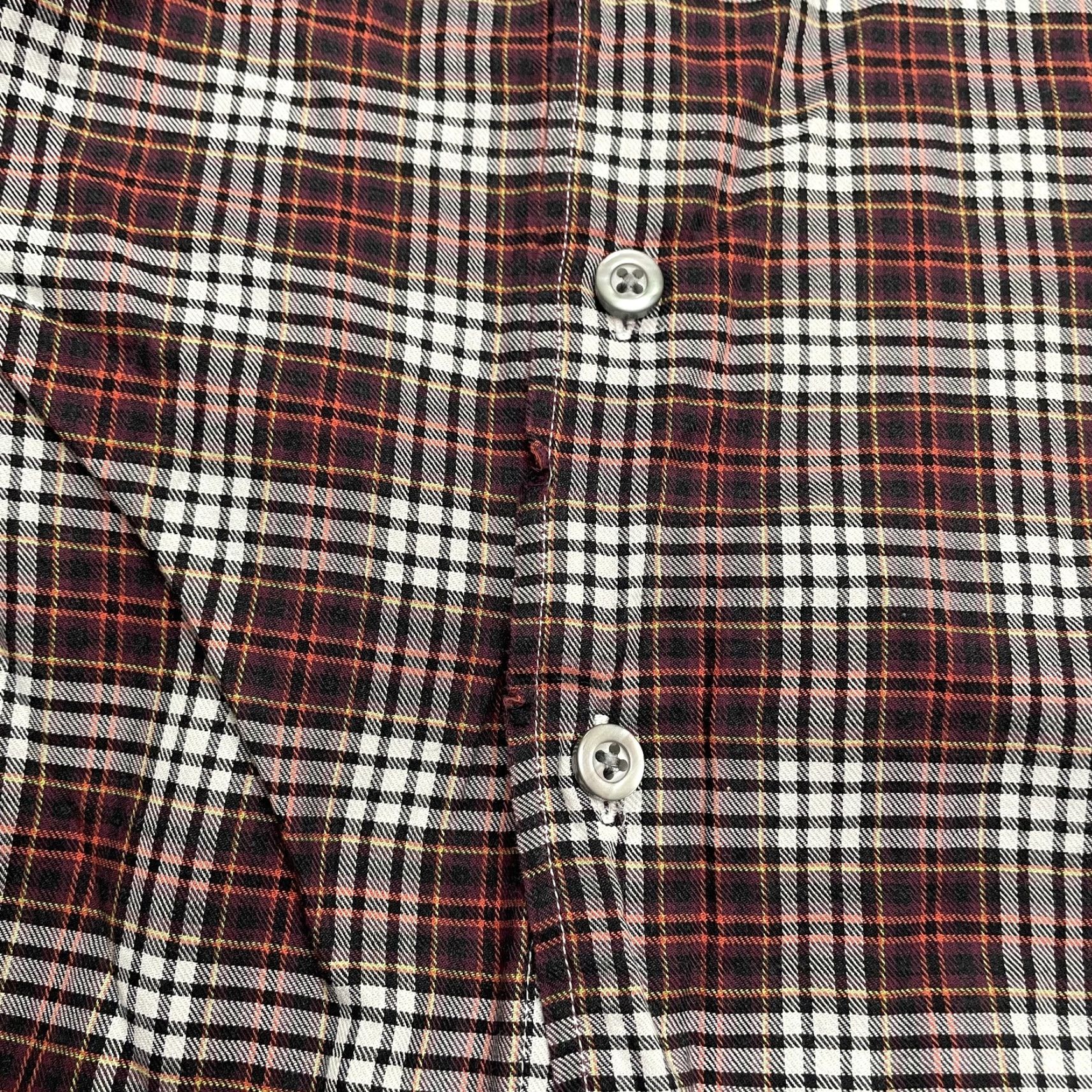 Vintage Scott Barber Button Up Shirt Mens M Multi Plaid Long Sleeve Cotton Casual Regular Size US M / EU 48-50 / 2 - 5 Thumbnail