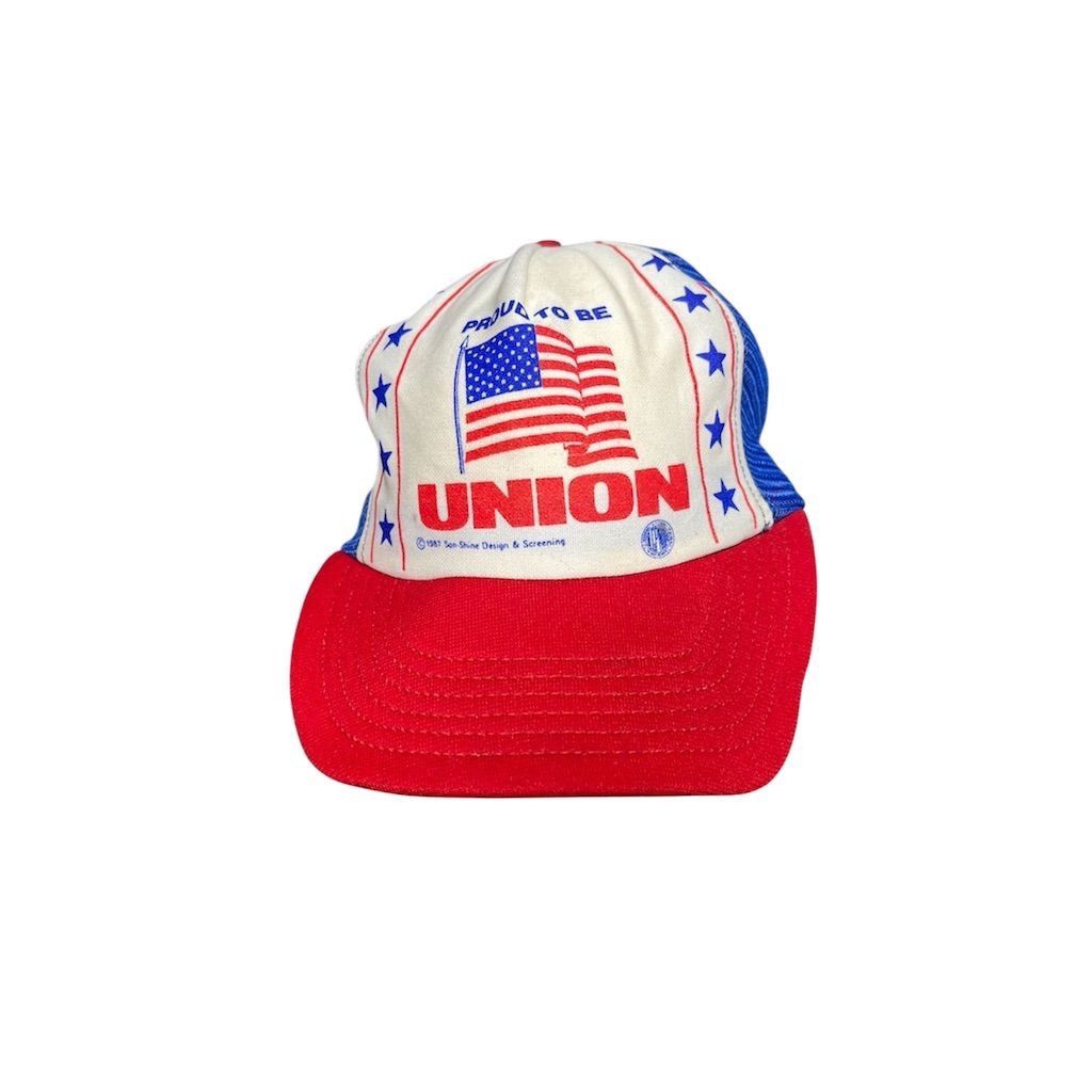 Other 1987 Vintage Railroad Union Trucker Hat Size ONE SIZE - 1 Thumbnail