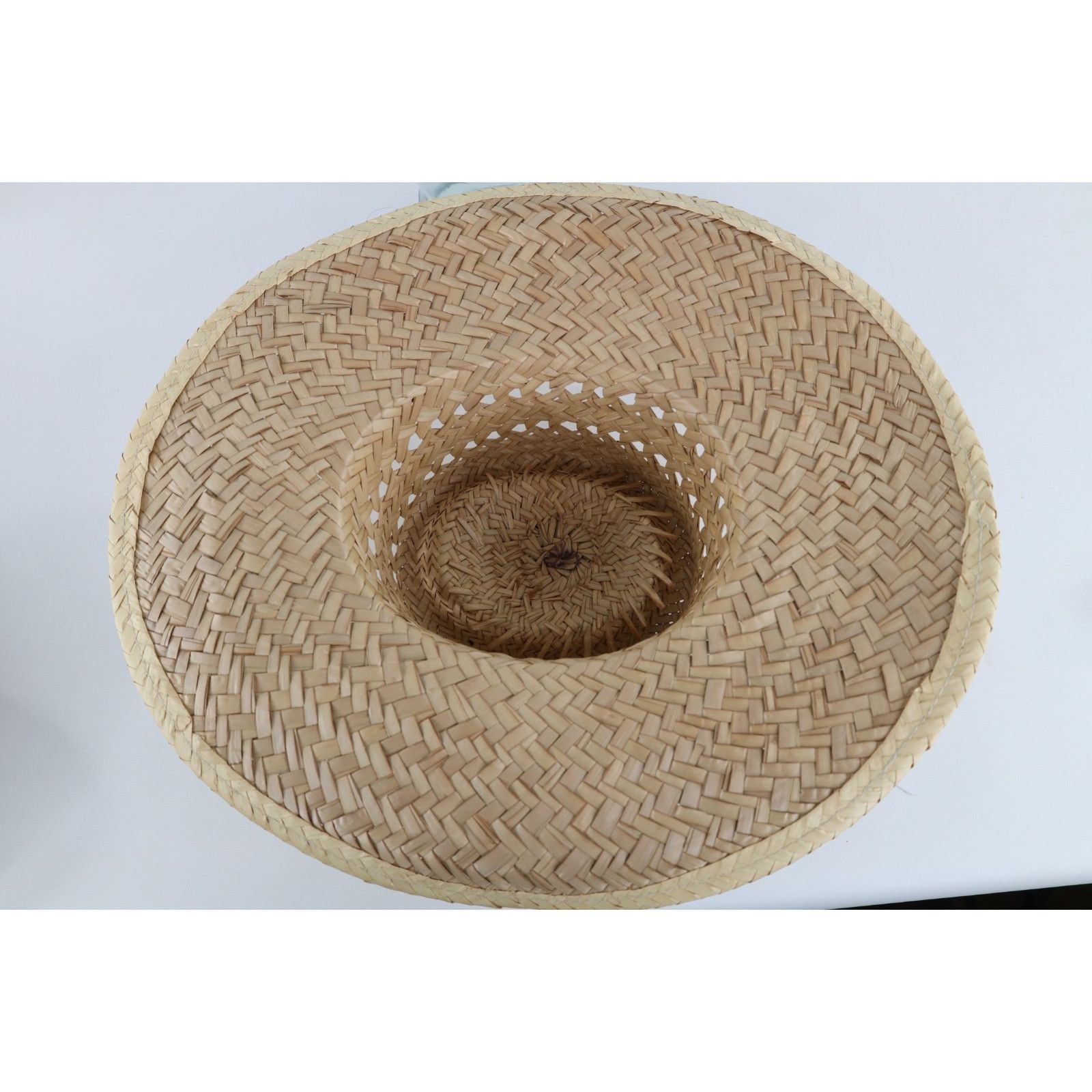 Vintage Vintage 90s Streetwear Roped Natural Wicker Straw Hat Size ONE SIZE - 7 Thumbnail