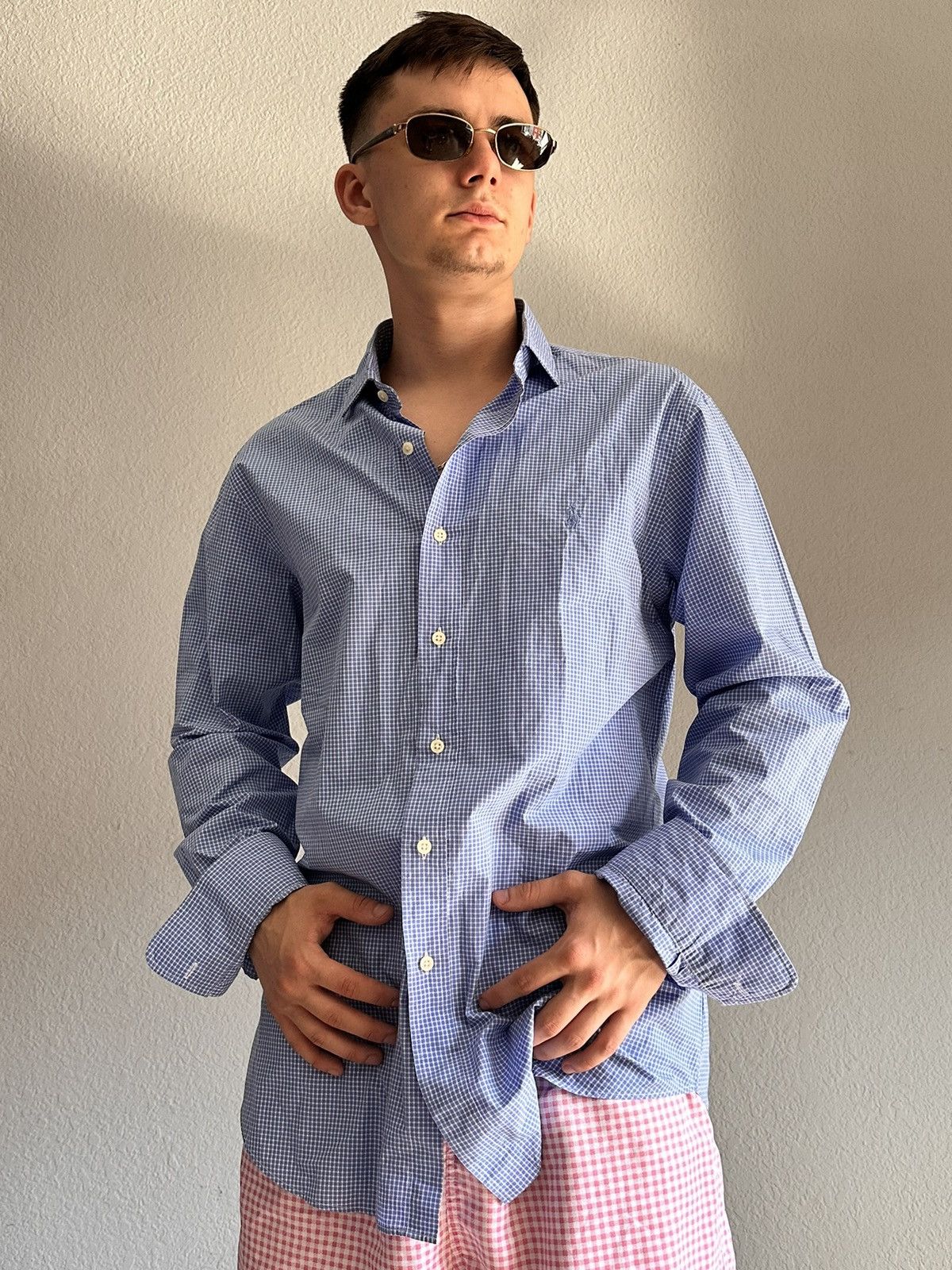 Polo Ralph Lauren × Vintage Vintage Polo Ralph Lauren shirt streetwear old moneystyle Size US L / EU 52-54 / 3 - 1 Thumbnail