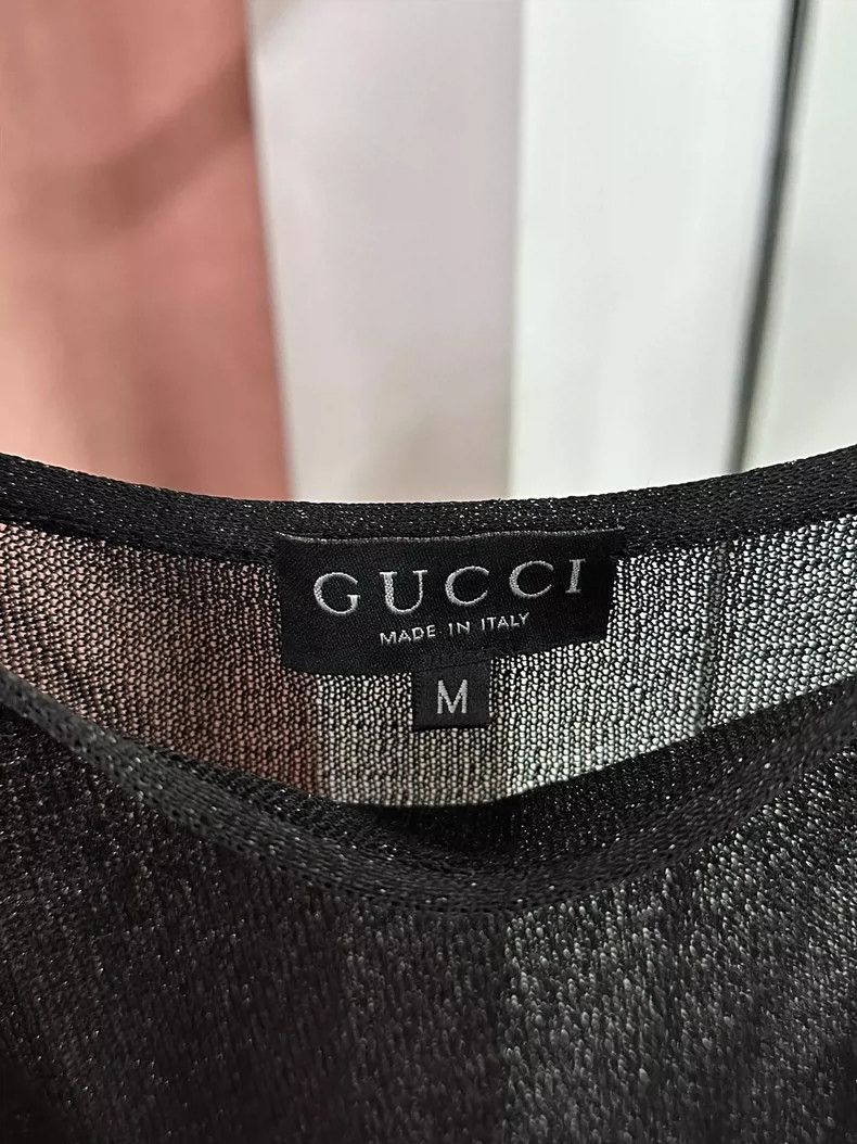 Gucci Gucci Black bottom sling Size M / US 6-8 / IT 42-44 - 2 Thumbnail
