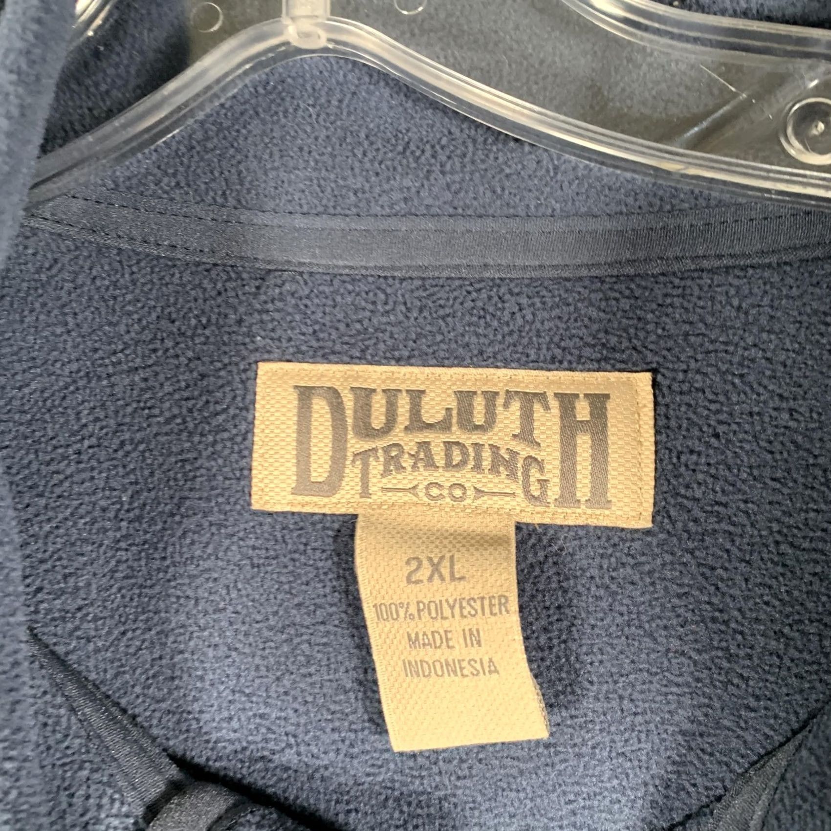 Duluth Trading Company Duluth Trading Co Jacket Mens 2XL Blue Fleece Full Zip Pockets Workwear Casual Size US XXL / EU 58 / 5 - 5 Thumbnail