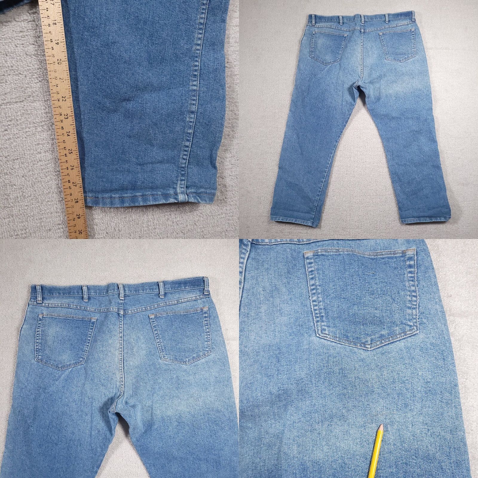 Carhartt VINTAGE Carhartt Jeans Mens 42x29 Denim Medium Wash High-Rise Tapered Leg Size US 42 / EU 58 - 8 Thumbnail