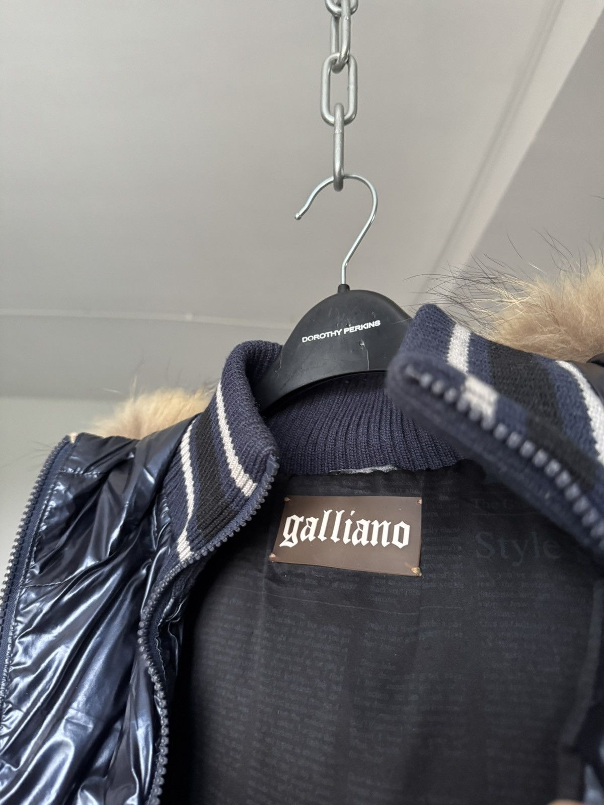 John Galliano Archival John Galliano Down Jacket Faur Fux Size S / US 4 / IT 40 - 8 Thumbnail