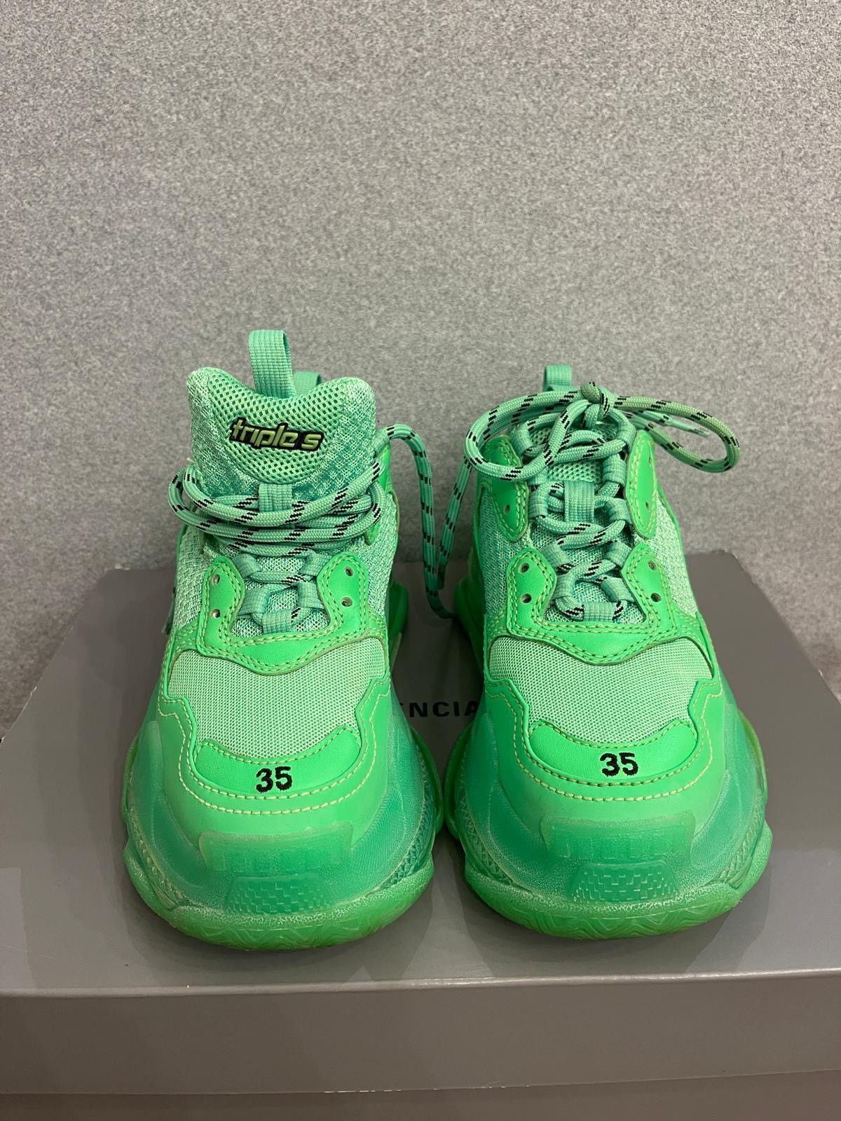 Balenciaga Balenciaga Triple S Sneakers Size US 4 / IT 34 - 2 Thumbnail
