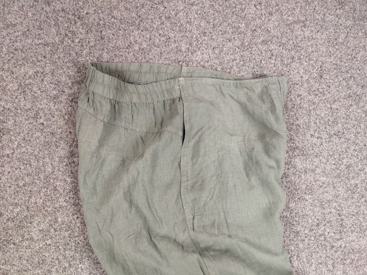 OSKA Oska Germany Design Linen pistachio color Light Baggy Pants Size 36" / US 14 / IT 50 - 13 Thumbnail