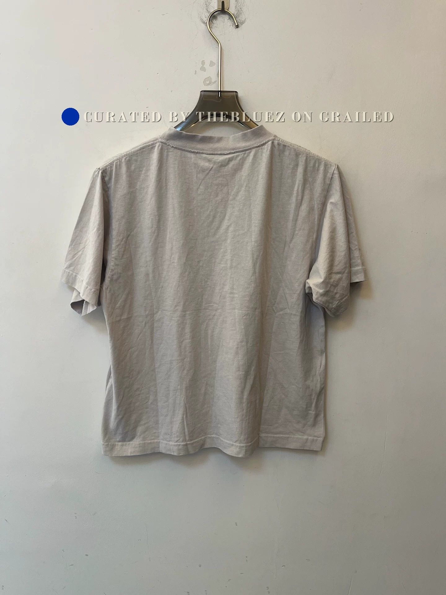 Balenciaga Balenciaga Women's Gray T-Shirt Size S / US 4 / IT 40 - 2 Thumbnail