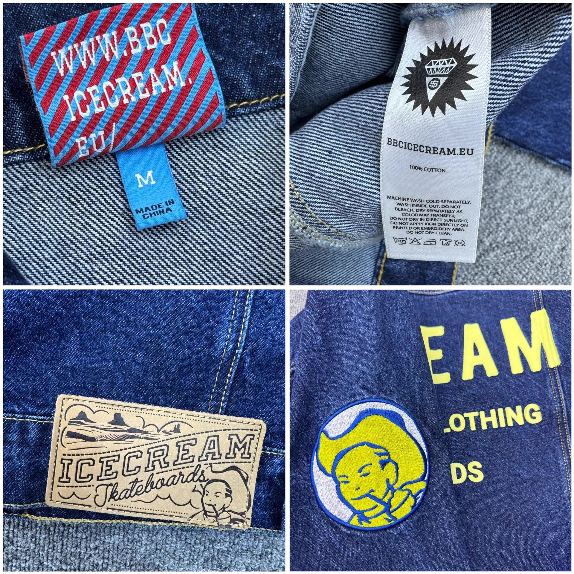 Billionaire Boys Club BBC Vintage Denim Jacket Q5 Size US XXL / EU 58 / 5 - 3 Thumbnail