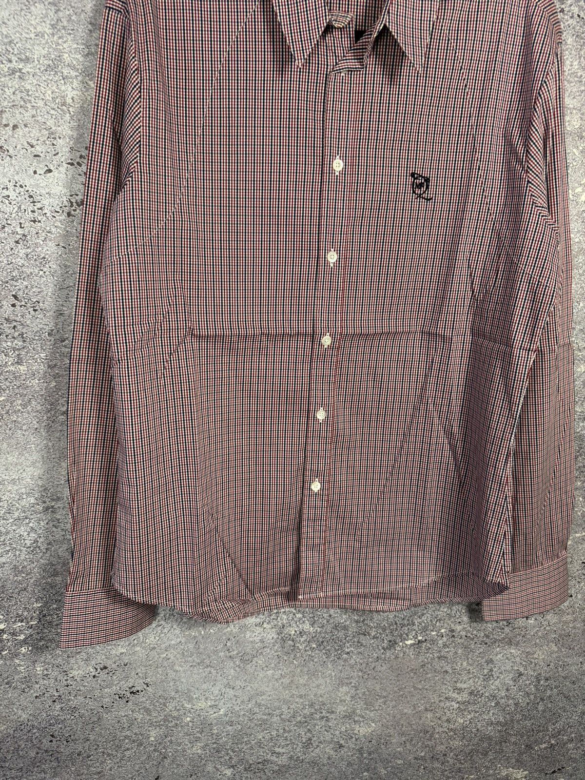 Alexander McQueen × McQ Alexander McQueen × Vintage Vintage 2008 McQ Alexander McQueen Check shirt y2k oldmoney Size US L / EU 52-54 / 3 - 4 Thumbnail