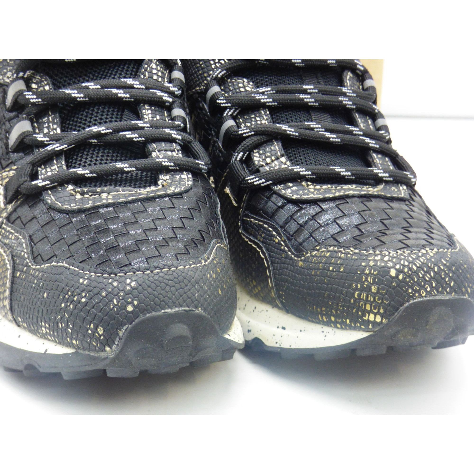 Vlado Vlado Cleo Women’s Sneakers, Black/Gold, Sz. 7 Size US 7 / IT 37 - 5 Thumbnail