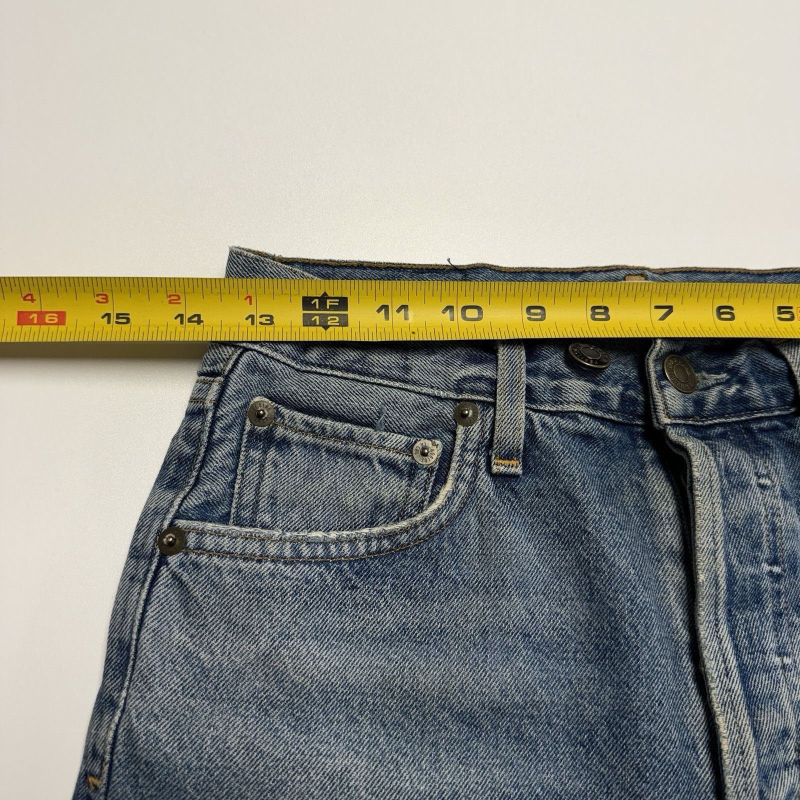 Agolde Talula x Agolde Jeans Womens 24 (27x27) Blue High Rise Taper Size 24" / US 00 / IT 34 - 9 Thumbnail