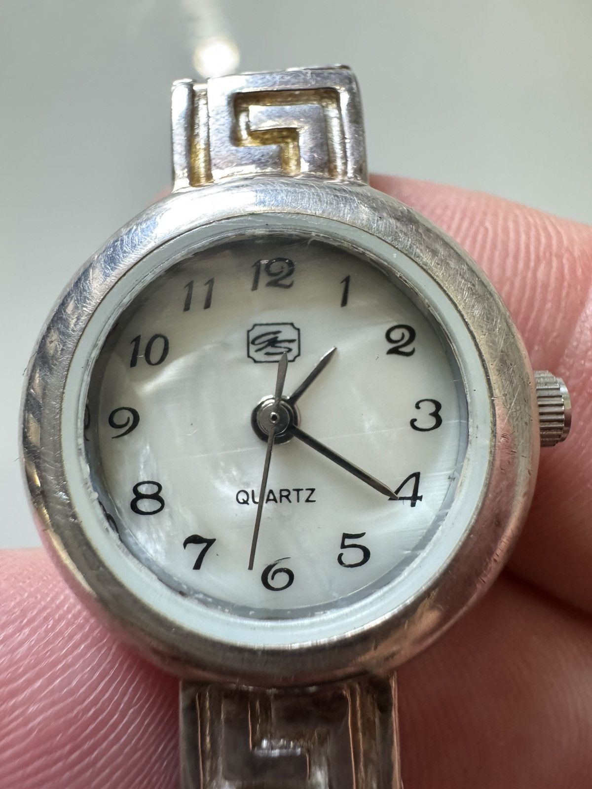 Other Geanni Sabatini Silver Watch Greek Key Bracelet Strap 19cm Size ONE SIZE - 11 Thumbnail