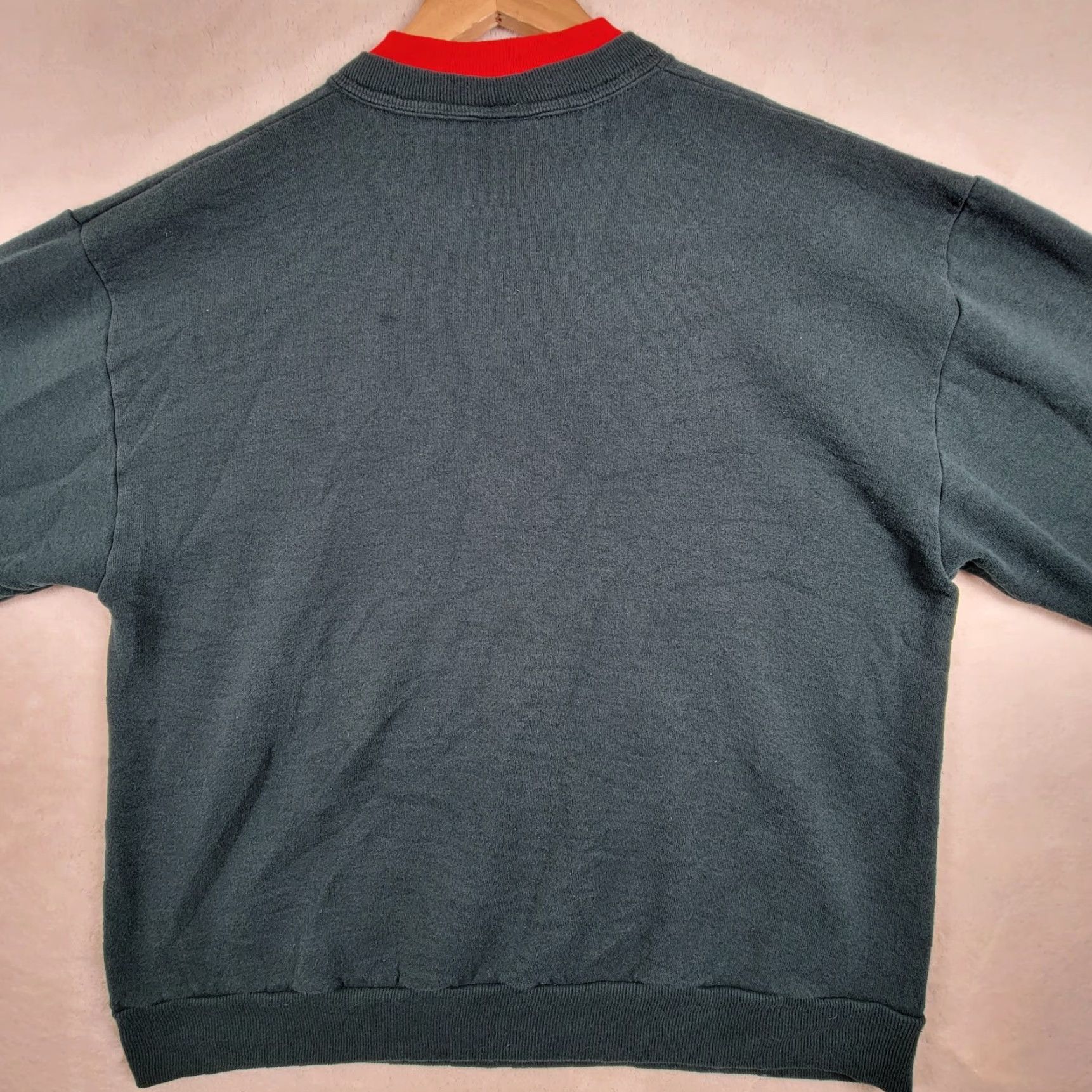 Vintage VINTAGE Morning Sun Sweatshirt Women Green Bird Long Sleeve Pullover L Size L / US 10 / IT 46 - 3 Thumbnail