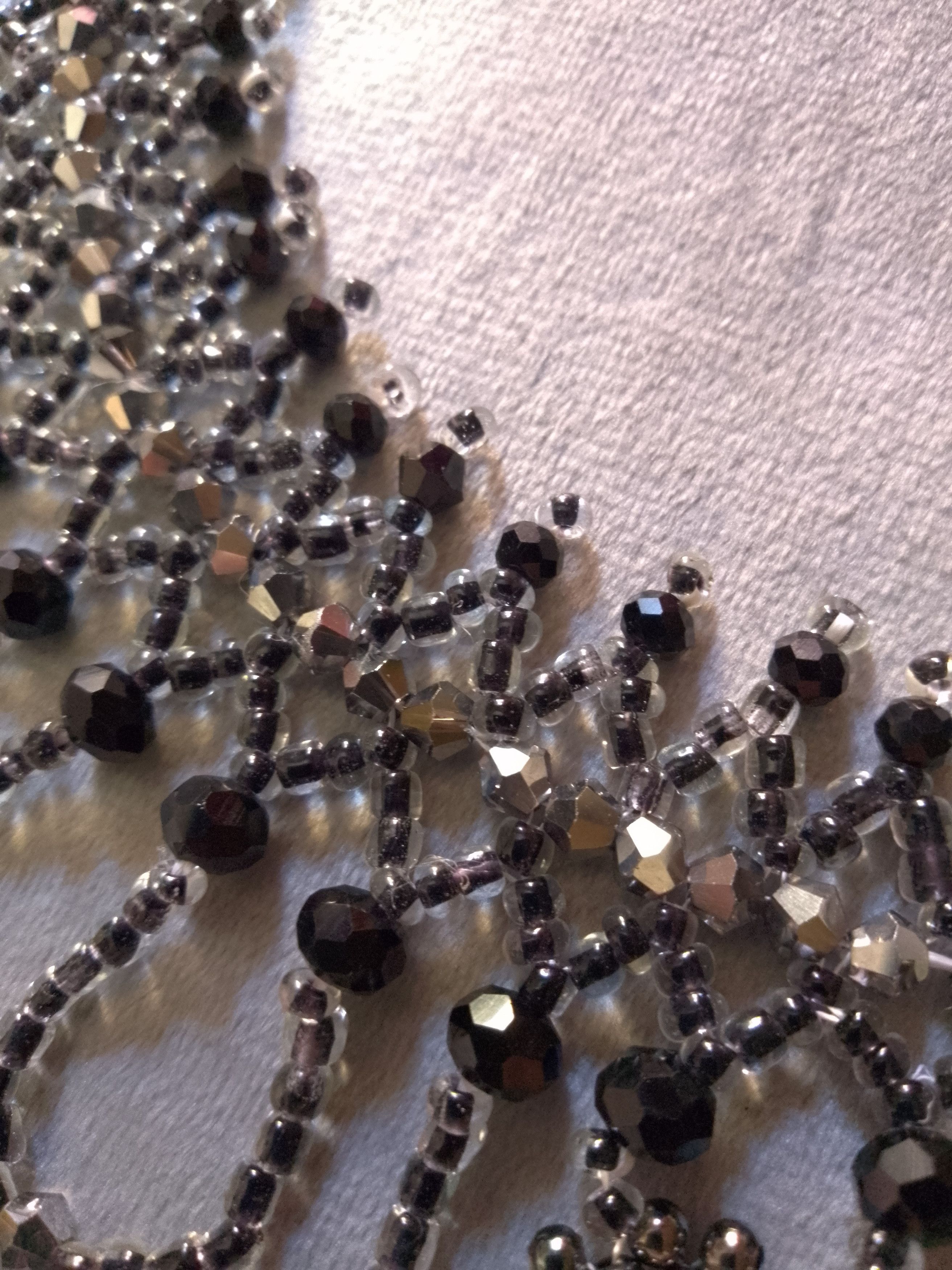 Handmade Gothic Choker Black Pendants Freshwater pearl Size ONE SIZE - 4 Thumbnail