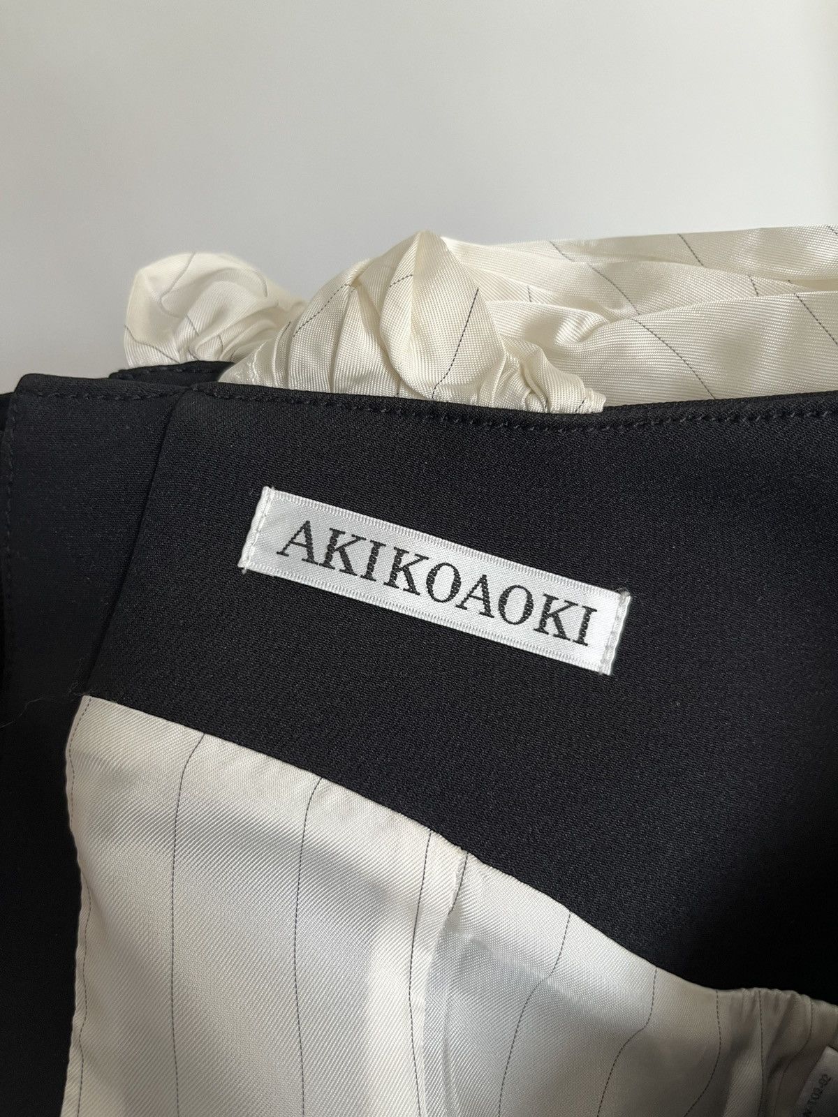 Other Rare Akikoaoki AW23 runway bustier off-shoulder cropped top Size S / US 4 / IT 40 - 3 Thumbnail