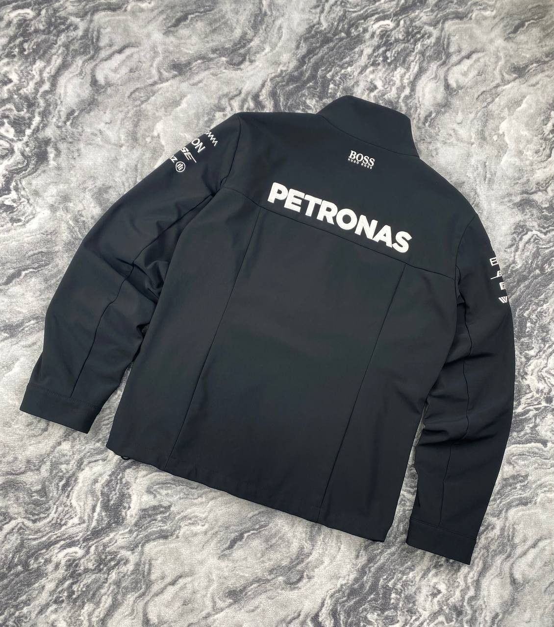 Hugo Boss Hugo Boss Mercedes-AMG Petronas F1 Team Softshell Jacket Size US M / EU 48-50 / 2 - 17 Thumbnail