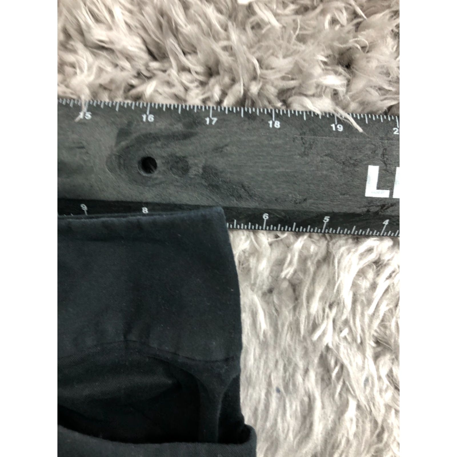 Ann Taylor Ann Taylor Loft Pants Womens Size 12 Black Capri Hook Eye Size 34" / US 12 / IT 48 - 2 Thumbnail