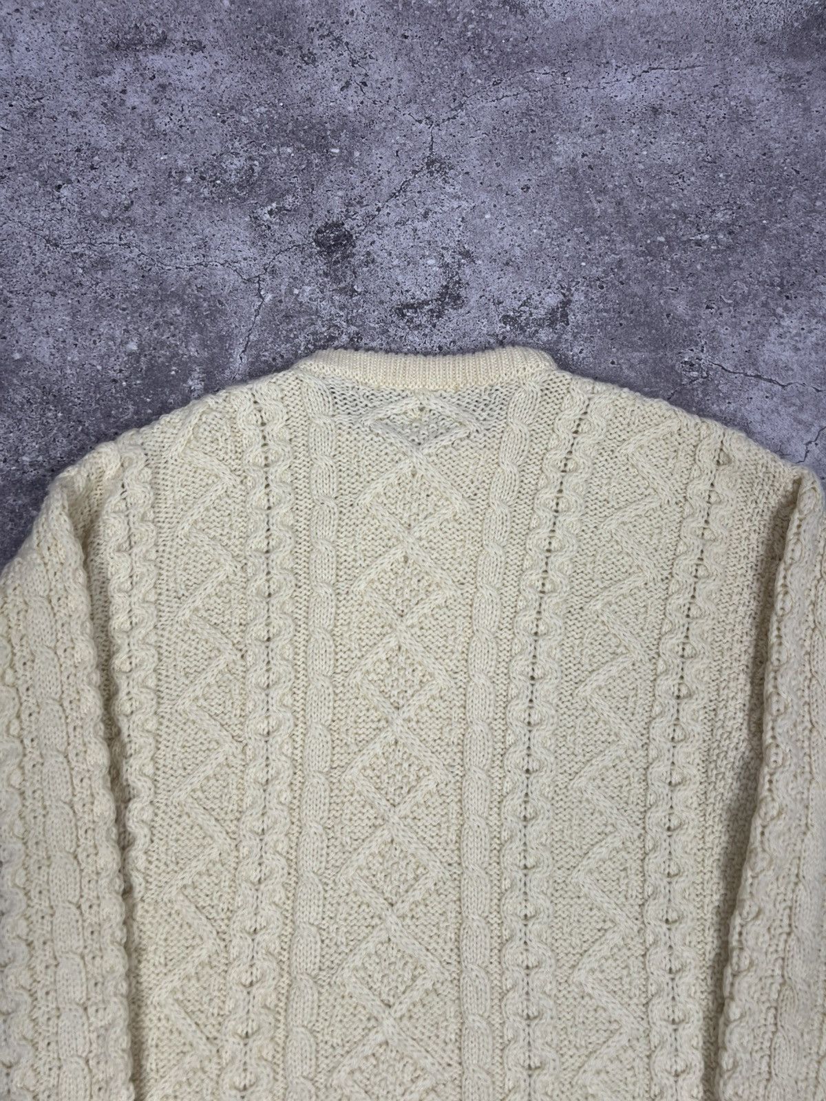 Aran Sweater Market Aran Sweater Market Women's Wool Knit Sweater Size M / US 6-8 / IT 42-44 - 12 Thumbnail