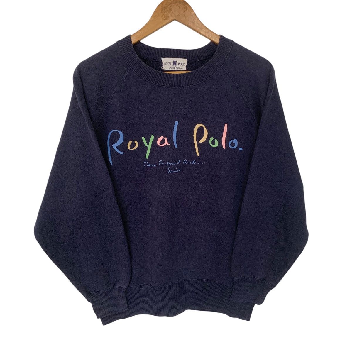 Beverly Hills Polo Club × Vintage Vintage Royal Polo Club Sweatshirt Big Logo Medium Size US M / EU 48-50 / 2 - 1 Thumbnail