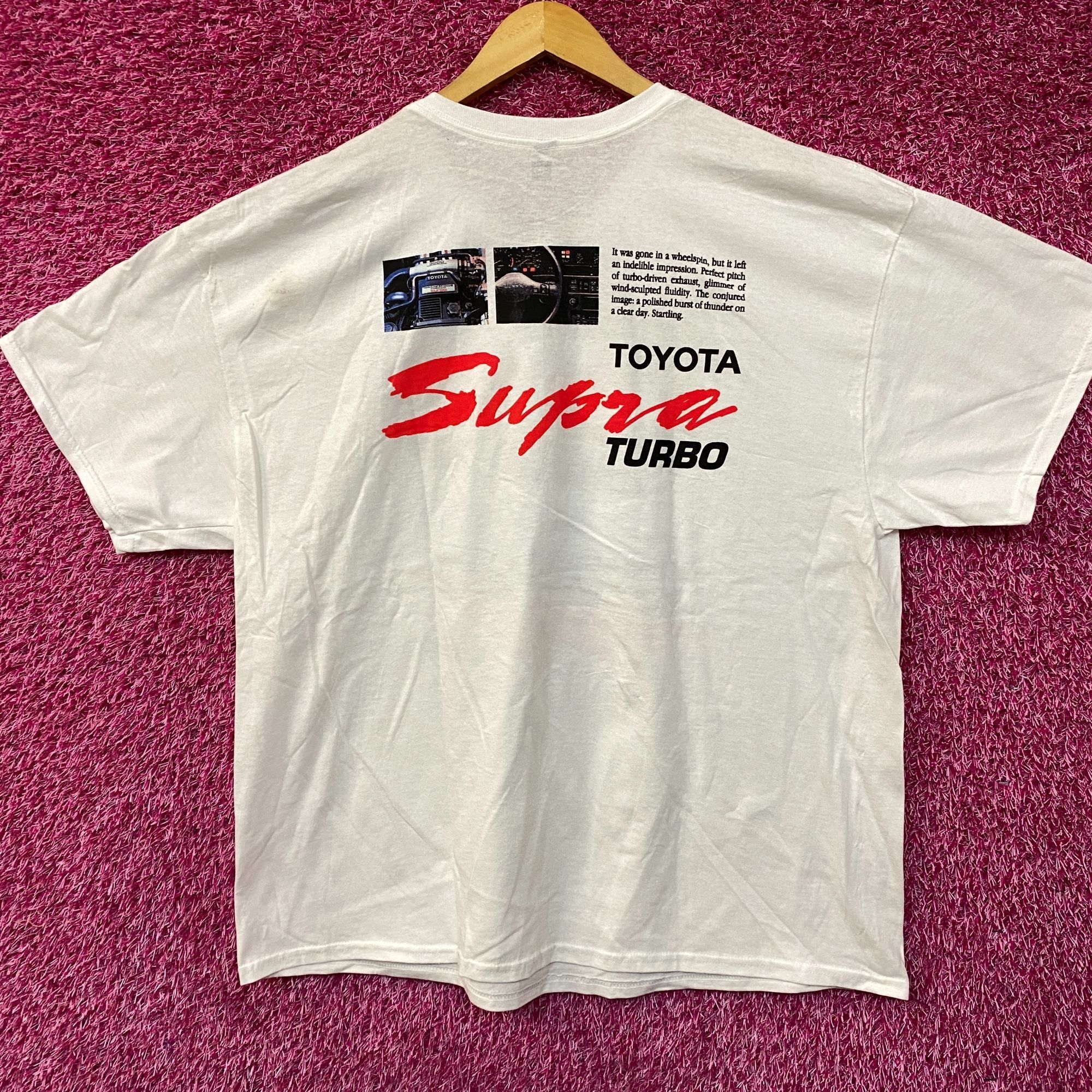 Other Toyota Supra Turbo 89 Double Sided T-Shirt 2XL Size US XXL / EU 58 / 5 - 3 Thumbnail