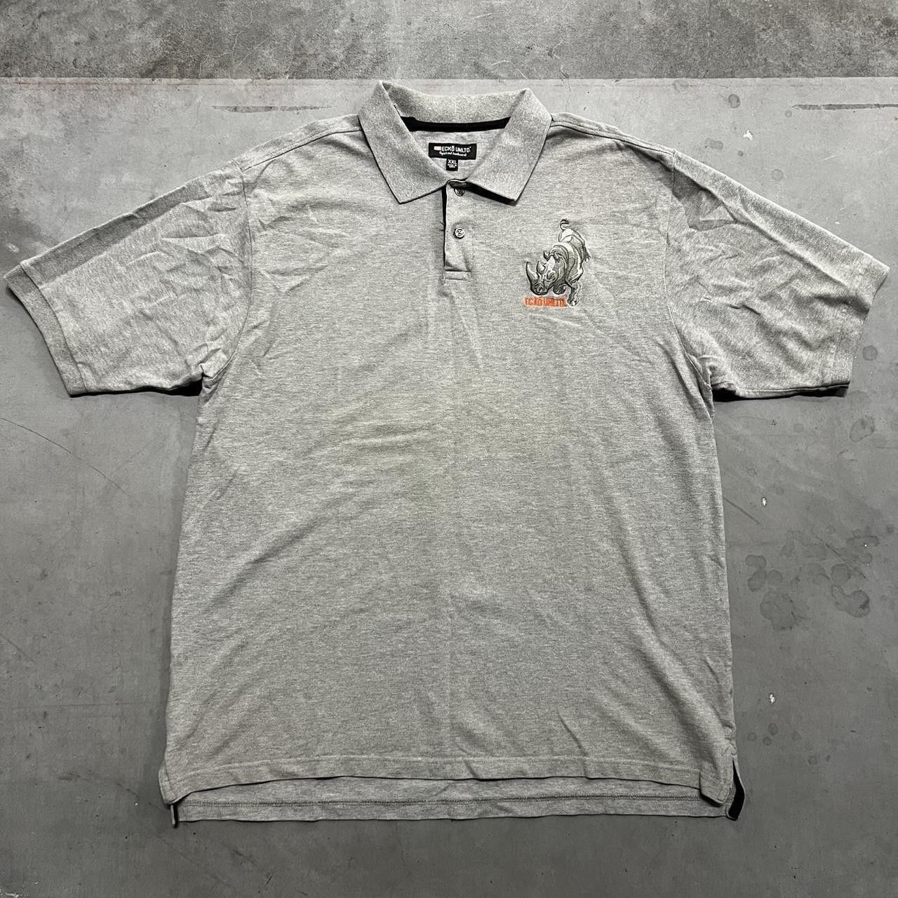 Ecko Unltd. Vintage Y2K/2000s Ecko Unltd Polo Shirt with Big Embroidered Logo ! Size US XXL / EU 58 / 5 - 1 Thumbnail