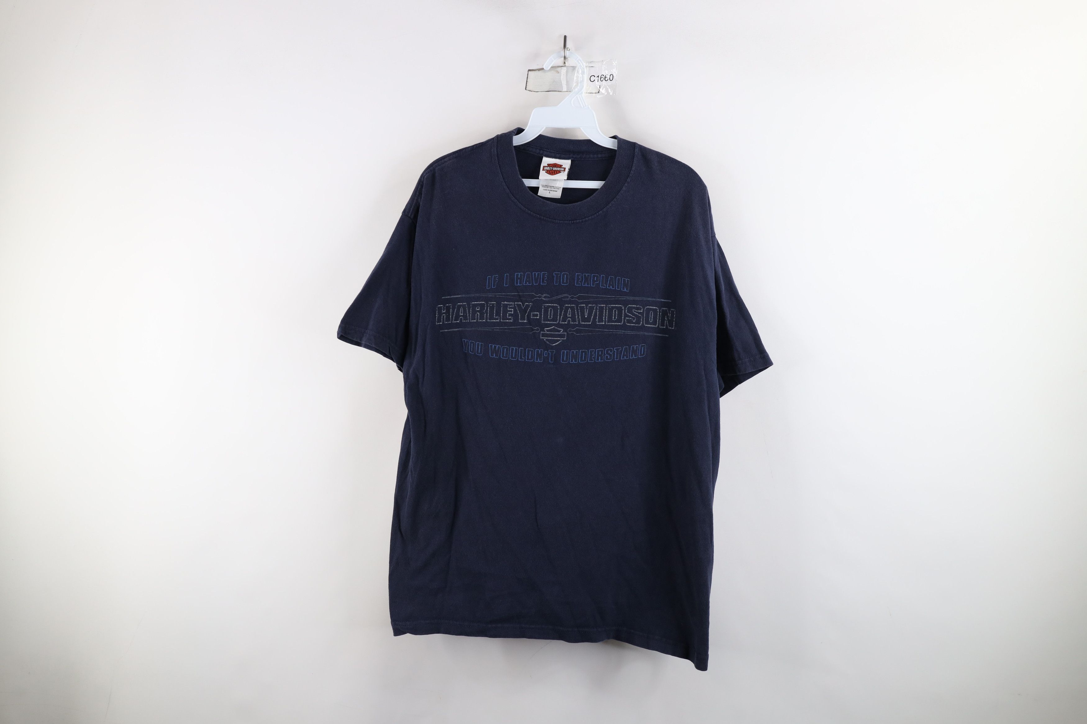 Harley Davidson × Vintage Vintage Y2K Harley Davidson Spell Tribal Alaska T-Shirt USA Size US L / EU 52-54 / 3 - 1 Thumbnail