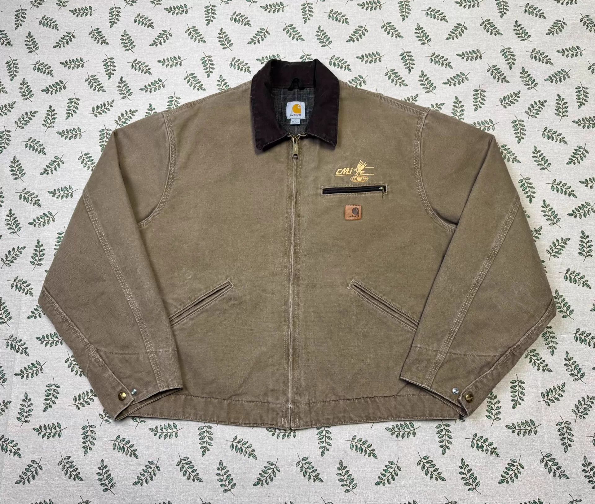 Carhartt Vintage Carhartt J97 Detroit Jacket FRB Brown XL Size US XL / EU 56 / 4 - 2 Thumbnail
