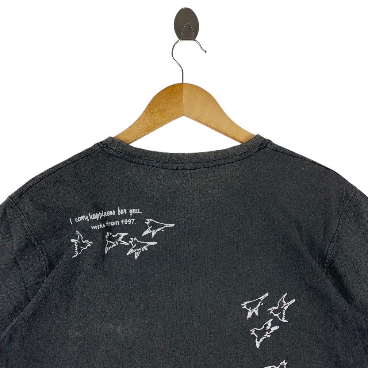 Other Vintage Bakuran JapaneseTraditional Design Wave & Plover Tee Size US M / EU 48-50 / 2 - 10 Thumbnail