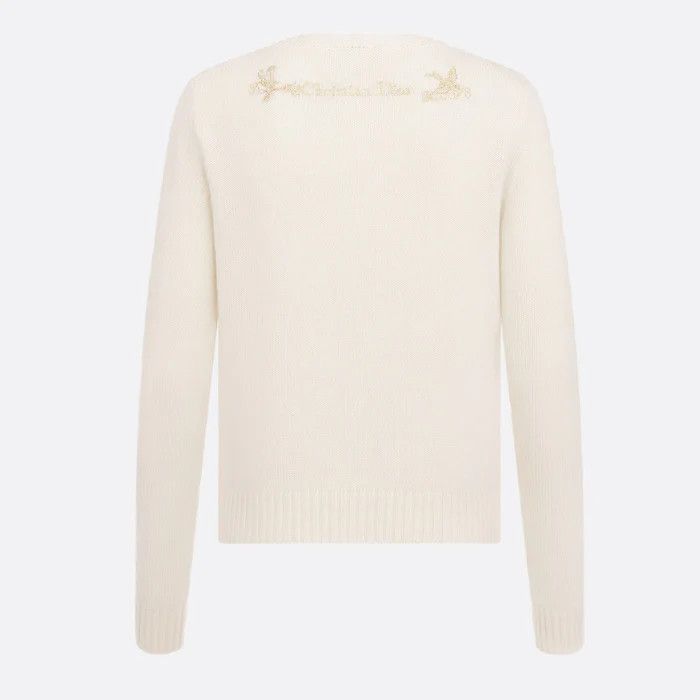 Dior o1bcso1str0126 Sweaters in White Size S / US 4 / IT 40 - 2 Thumbnail