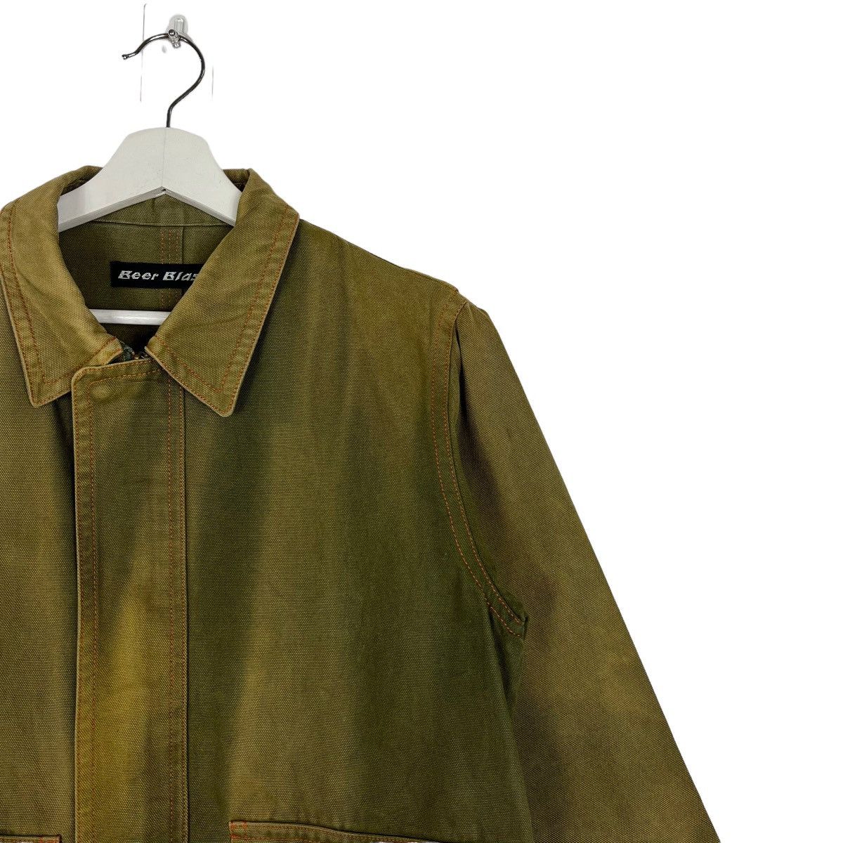 Drink Beer Save Water × Japanese Brand 🔥 BEER BLASRS BROKEN DYED CHORE JACKET Size US L / EU 52-54 / 3 - 8 Thumbnail