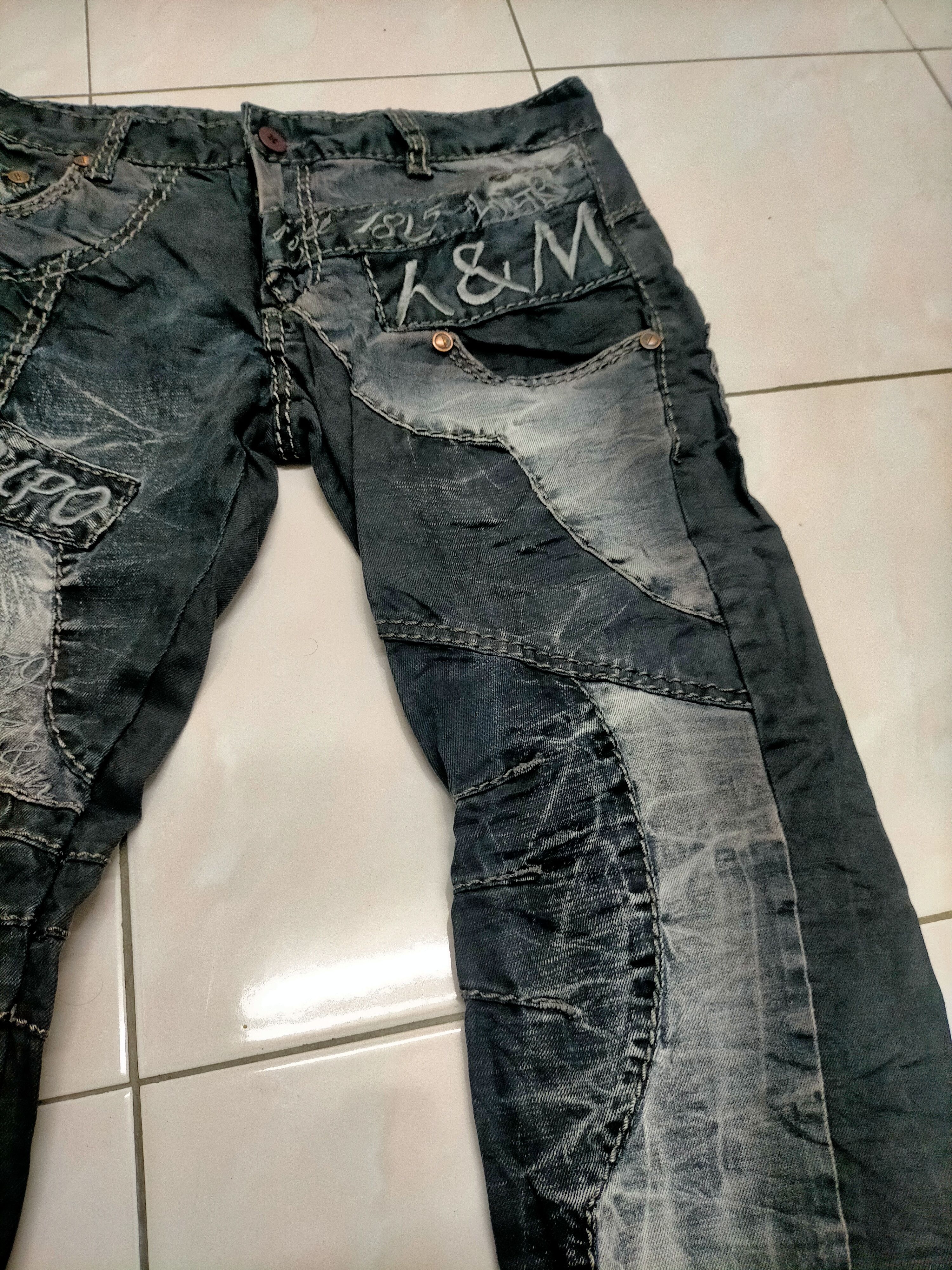 Japanese Brand Avant Garde Kosmo Lupo Vintage Y2K Denim Size US 32 / EU 48 - 4 Thumbnail