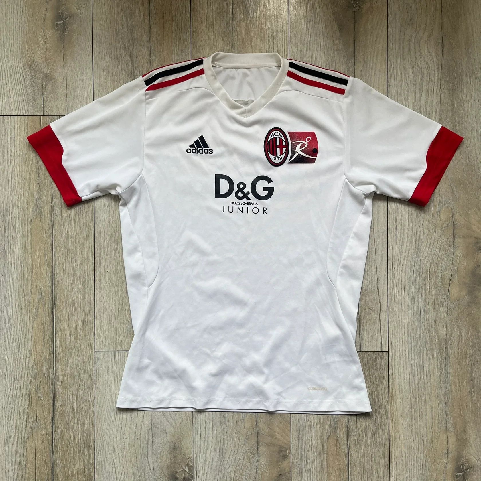 Adidas AC Milan x Dolce & Gabbana 2009/10 Training Tee Size US S / EU 44-46 / 1 - 1 Thumbnail