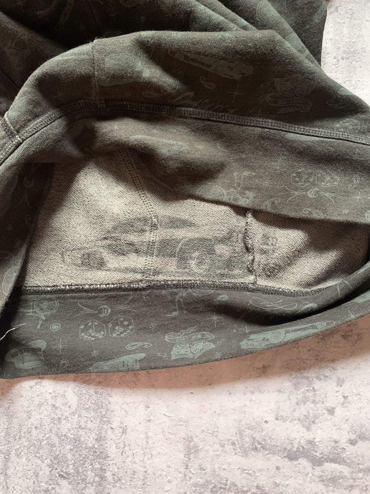 C1RCA × Hook-Ups Vintage Y2K Circa Skateboarding AOP Back Zip Hoodie Size US L / EU 52-54 / 3 - 10 Thumbnail