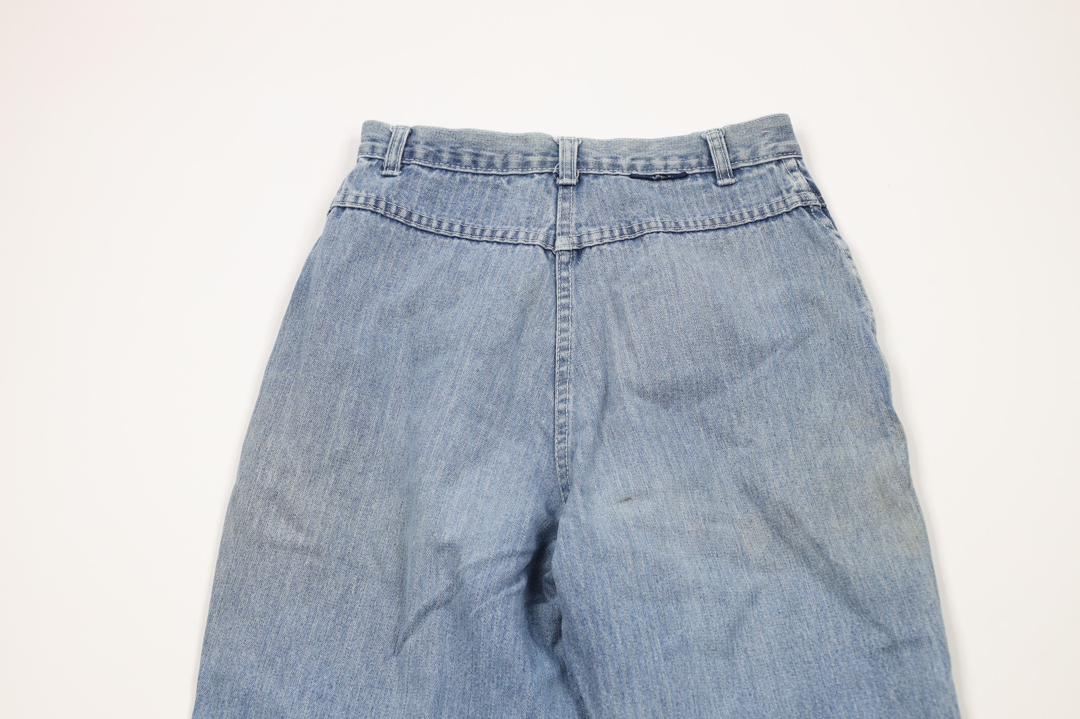 Vintage Vintage 90s Streetwear Striped Straight Leg Denim Jeans Size 32" / US 10 / IT 46 - 13 Thumbnail