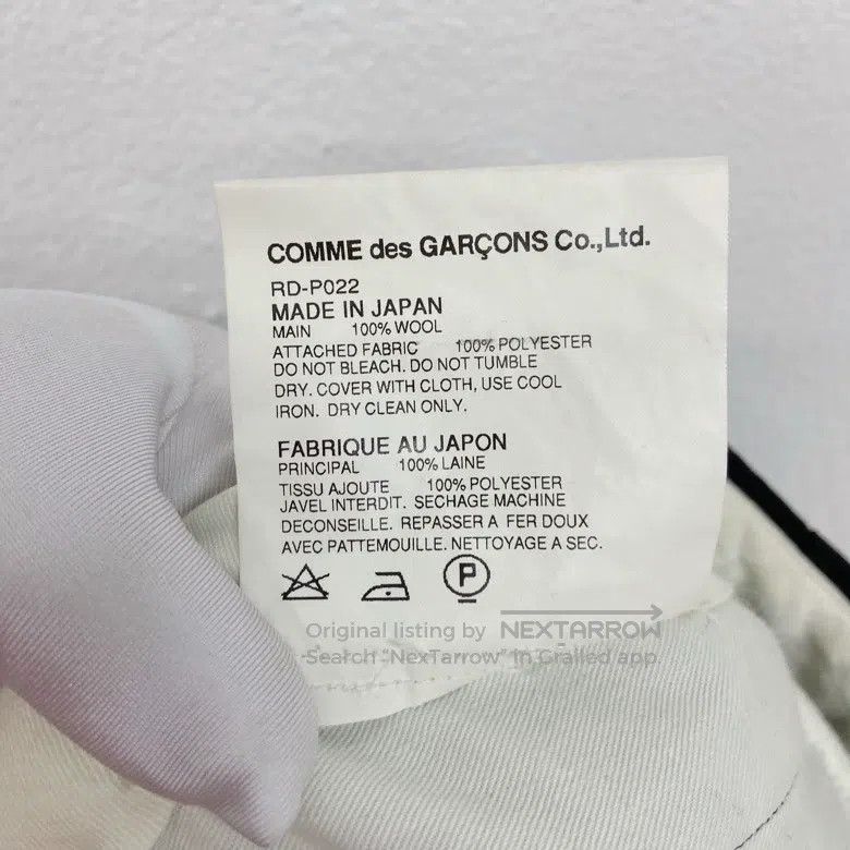 Comme des Garcons Comme Des Garcons size XS Trousers Size 22" - 8 Thumbnail
