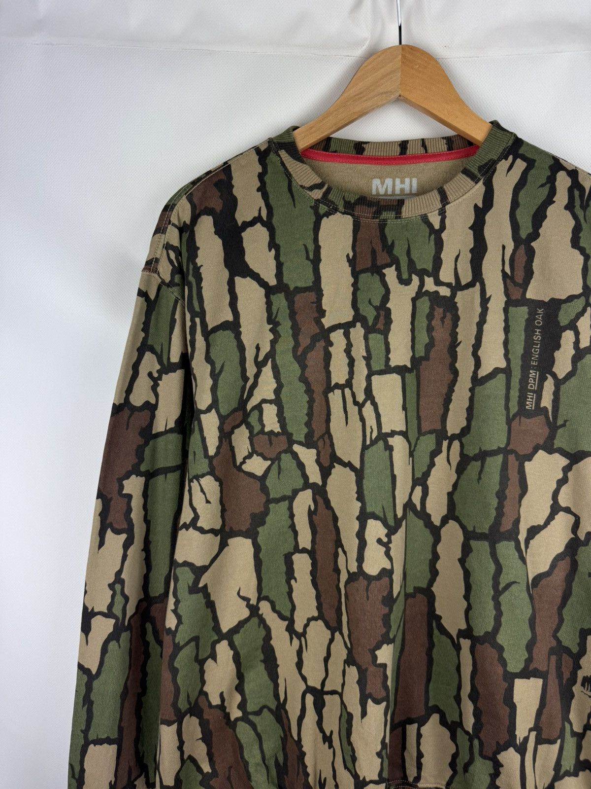 Maharishi MHI Maha Trebark English Mossy Oak Camo Cotton Sweatshirt Size US XL / EU 56 / 4 - 4 Thumbnail