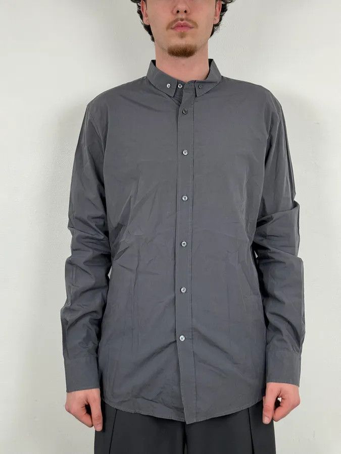 Maison Margiela AW2011 Maison Margiela Grey Classy Signature Shirt Size US L / EU 52-54 / 3 - 2 Thumbnail