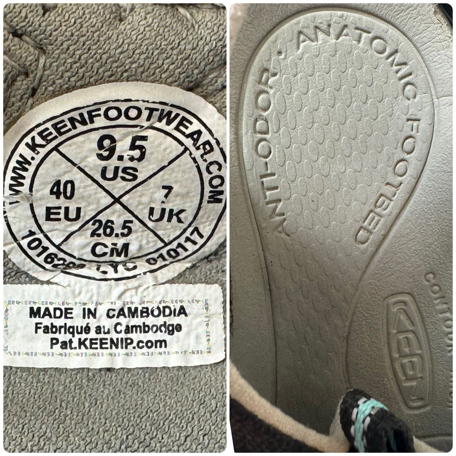KEEN KEEN Clearwater CNX Leather Comfort Contour Sandals 9.5 Size US 9.5 / IT 39.5 - 8 Thumbnail